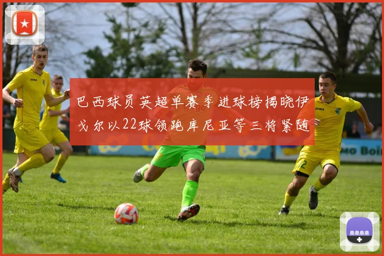 巴西球员英超单赛季进球榜揭晓伊戈尔以22球领跑库尼亚等三将紧随其后